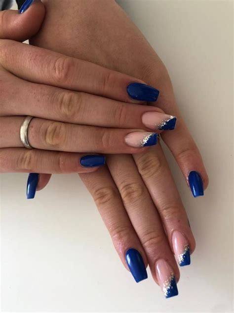 Manucures Id Ales Pour Le Jour De Votre Mariage Blue Gel Nails