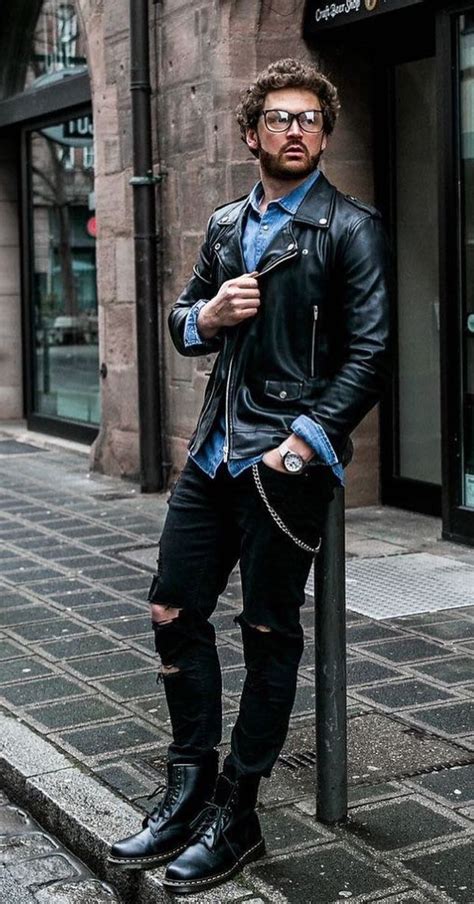 Rock Style Fashion Men