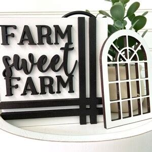 Farmhouse Decor, Farmhouse Tier Tray, Classic Farmhouse, Rustic Home ...