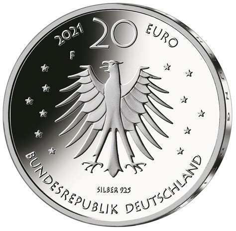 Münze Deutschland 20 Euro Silbermünze 2021 Frau Holle