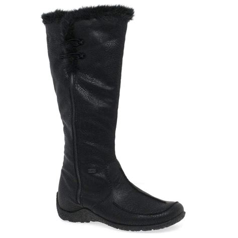 Rieker Waterproof Long Boot Womens From Westwoods Uk