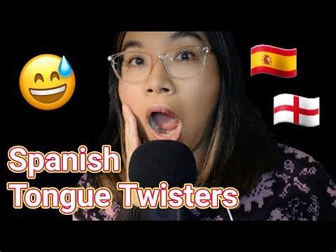 Whispering Spanish Tongue Twisters (These were hard!) Bilingual ...