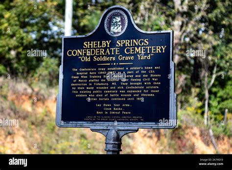 Cementerio Confederado De Shelby Springs Fotograf As E Im Genes De Alta