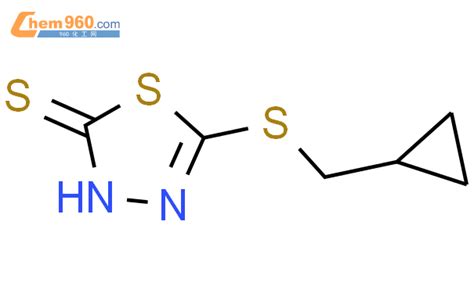 5 甲基环丙基 硫代 1 3 4 噻二唑 2 硫醇CAS号175277 92 6 960化工网