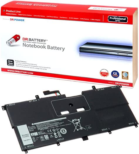 Dr Battery Nnf1c Hmpfh Laptop Battery Compatible With Dell Xps 13 9365 Series 13 9365 D6801ts