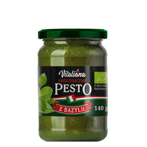 Pesto Z Bazylii G Bio Vitaliana Cena Z Sklep Aleeko Pl