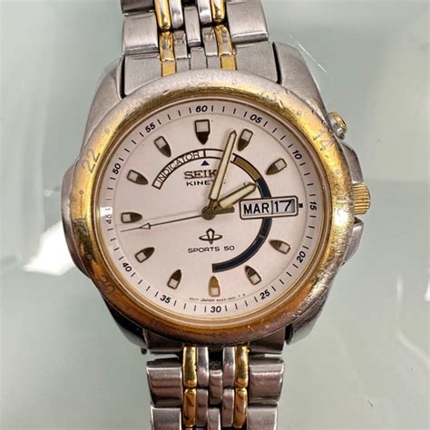 Seiko Gold Kinetic Watch Deals Ladorrego Ar