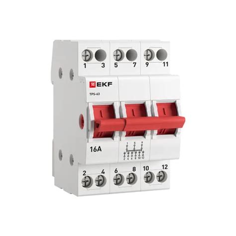 Трехпозиционный переключатель ТПС-63 3P 16А PROXIMA EKF купить за 2523 ...