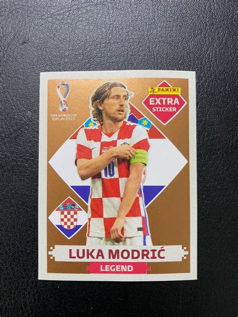 Luka Modric Extra Sticker In Bronze Panini Wm Qatar Kaufen