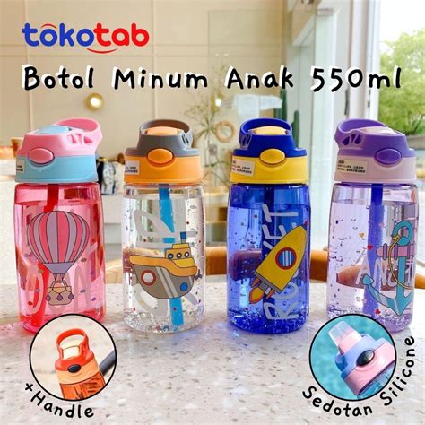 Jual Tokotab Botol Minum Anak Air 550ml 480ml Botol Anak Karakter