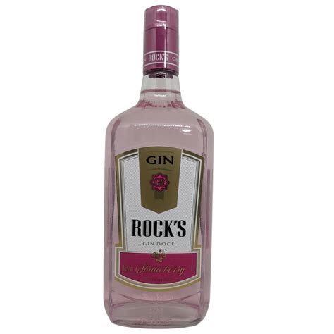 Gin Rock S Doce Strawberry Litro Belmiro Bebidas