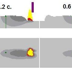 The phases of the formation of the crater in the weld bead and the ...