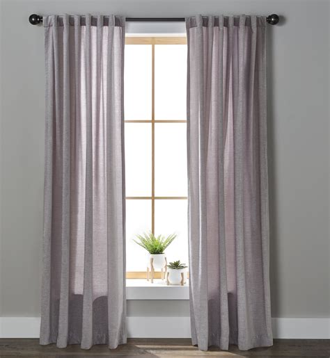 Better Homes Gardens Rod Pocket Light Filtering Curtains 54 X 95