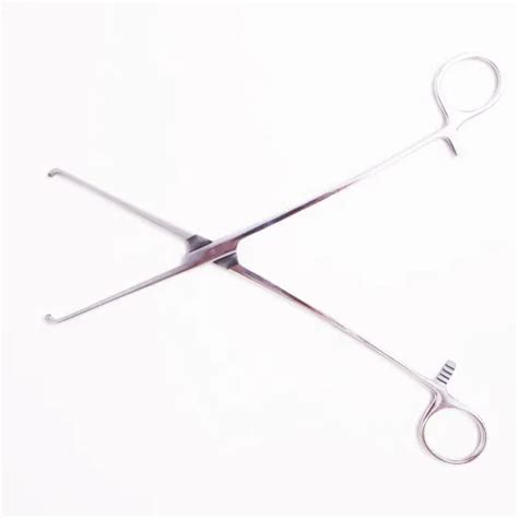 Cervical Forceps With Curved Uterine Tenaculum Forceps Surgical