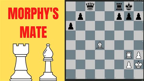 Morphys Mate Checkmate Pattern You Must Know Youtube