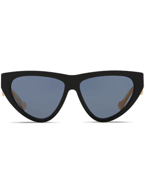 Gucci Eyewear Cat Eye Frame Sunglasses Farfetch