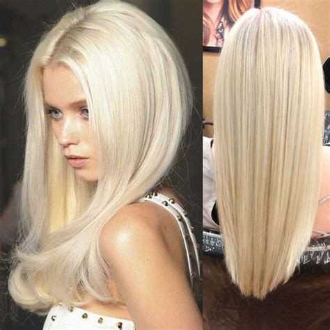 60 Platinum Blonde Human Hair Wigs 130 Density Full Lace Wig Lace