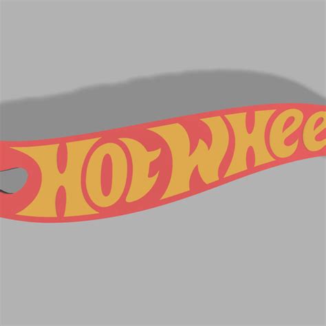 Hot Wheels KeychainFree STL File For D PrintingCults