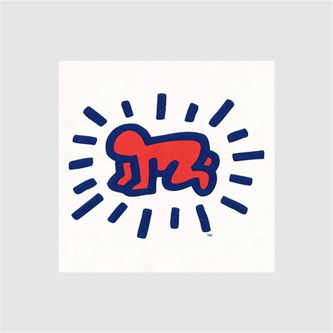 Sticker Museum — Keith Haring - Radiant Baby