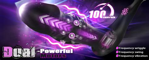 Wiggling Anal Vibrator Prostate Massager With Cock Ring 9 Swing Thrusting Vibrating Remote