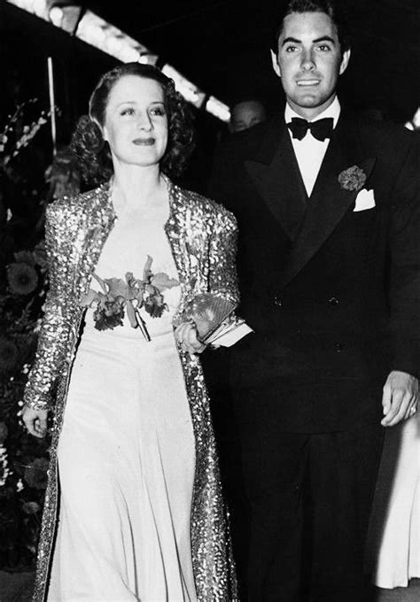 Norma Shearer And Tyrone Power Arriving At The Premiere Of Marie