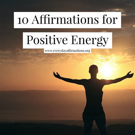 Affirmations For Positive Thinking