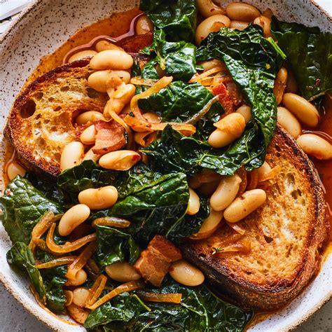 Smoky Beans and Greens on Toast Recipe | Epicurious