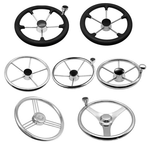 Wholesale Boat Accessories Stainless Steel Boat Steering Wheel