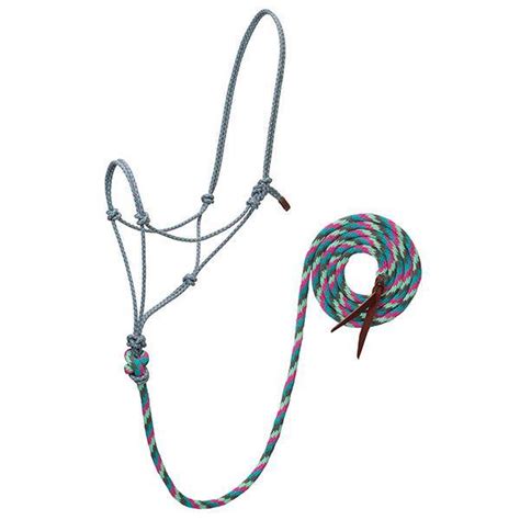 Ecoluxe™ Rope Halter With 10 Lead Weaver Equine