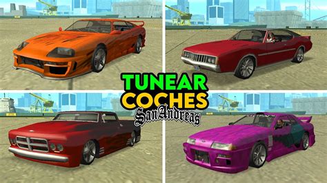 10 Formas De Tunear Coches En Gta San Andreas Youtube