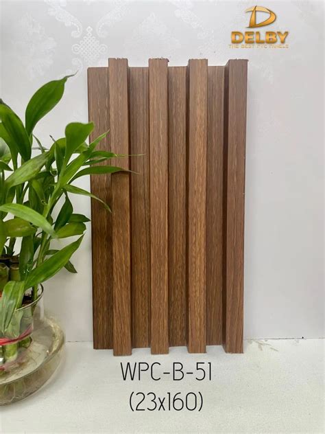 Delby Wpc Louvers Bl Series For Interior Exterior Designing