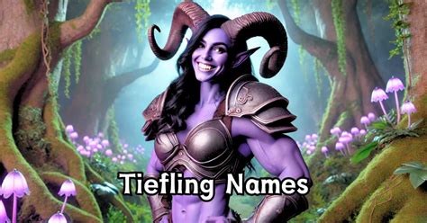 DnD Names for Tiefling in 2024