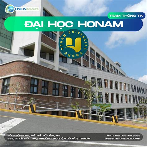 Trường Đại Học Honam Hàn Quốc Điều Kiện Chi Phí 2023