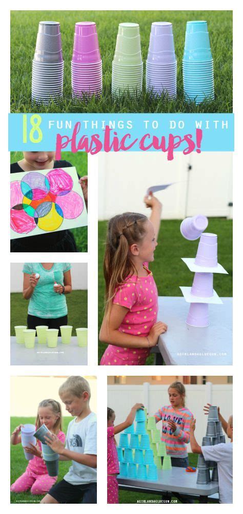 Fun Things to do with Plastic Cups - Inspiration Made Simple