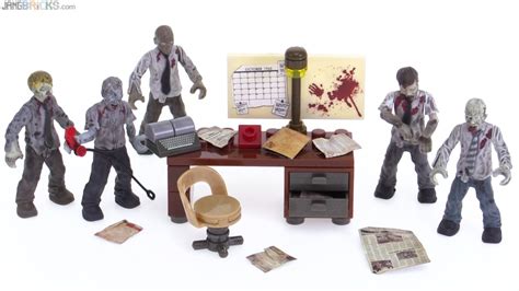 Mega Bloks Call of Duty Office Zombies Mob review