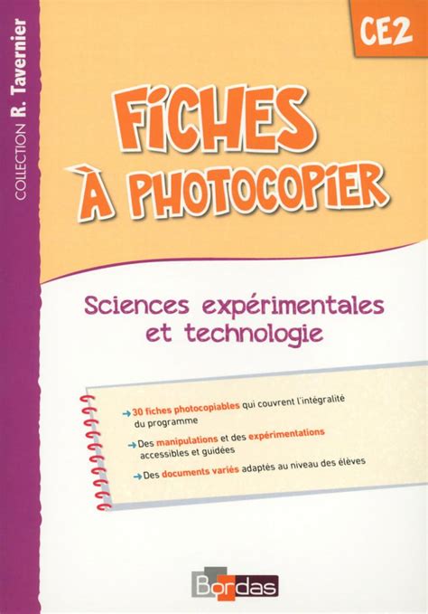 Tavernier Ce Fiches Photocopier Enseignant Ed Bordas