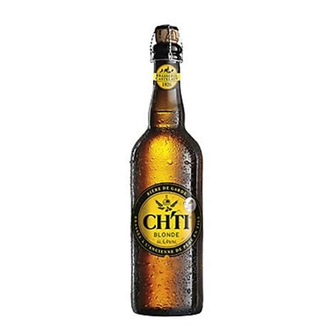 Ch ti bière blonde 6 4 75 cl
