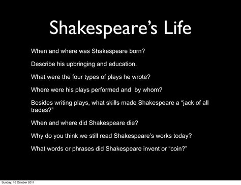 Intro to Shakespeare | PDF