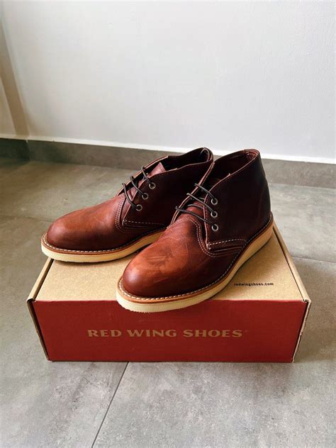 Red Wing chukka boots, Men's Fashion, Footwear, Boots on Carousell