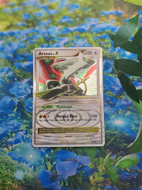 Arceus Lv X 95 99 Platinum Pokemon Card LP Values MAVIN