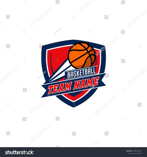 Basketball Logos American Logo Sports Stock Vector (Royalty Free ...