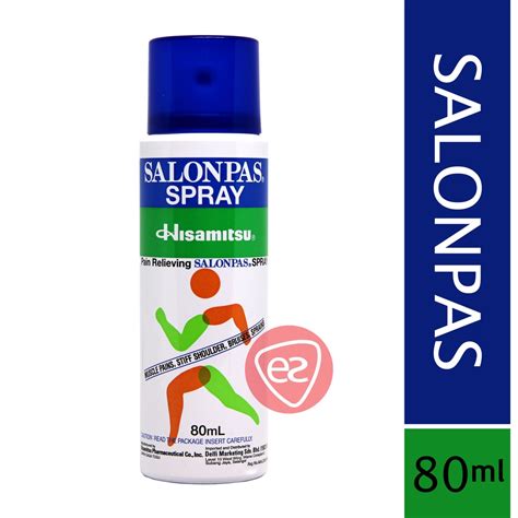 SALONPAS SPRAY 80ML PAIN RELIEVING SPRAY (HISAMITSU) | Shopee Malaysia