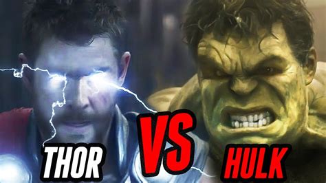 Thor Ragnarok Thor Vs Hulk Main Event Fight Scene And All Powers Explained Who Wins Youtube