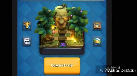 OVERTURE D UN COFFRE GÉANT ARÈNE 8 sur clash royale YouTube