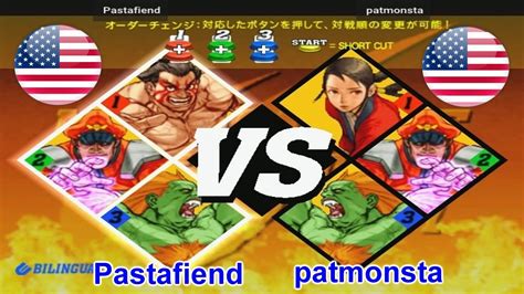 Capcom Vs Snk Mark Of The Millennium Pastafiend Vs Patmonsta