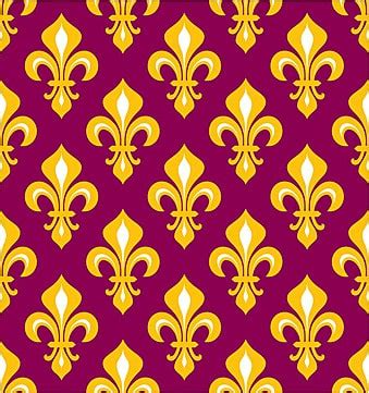 Ornamento De L Rio Flor De Lis Dourado E Roxo Dourado Vetor Png L Rio