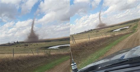 Landspout tornado reported in central Alberta (PHOTOS) | News