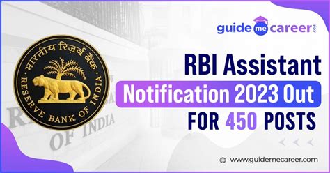 Rbi Assistant Notification Out For Posts Apply Now