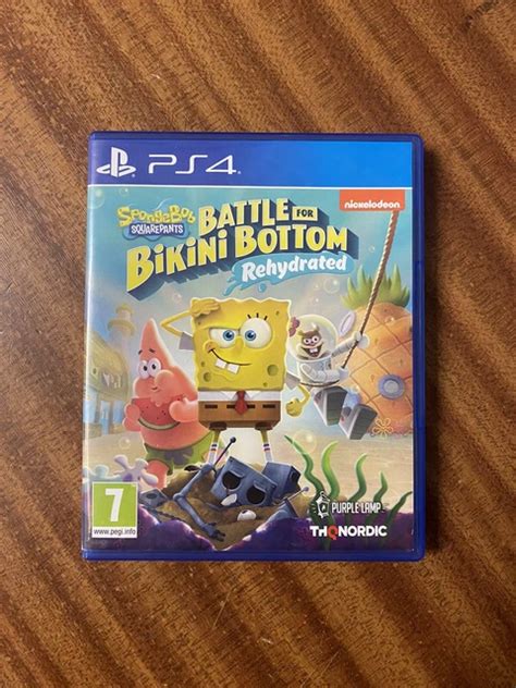 Spongebob Squarepants Battle For Bikini Bottom Rehydrated Ps Playstation Game