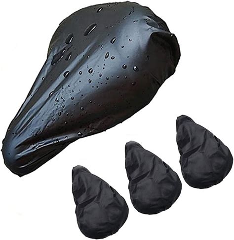 3pcs Waterproof Bike Seat Cover Bicycle Seat Cover Rain Cove Saddle Cover Uk Sports